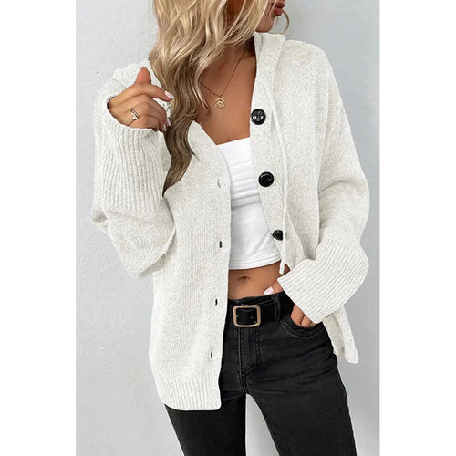 Carolyn Knitted Hoodie